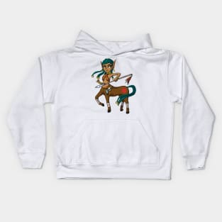 Warrior Centaur Girl MONSTER GIRLS Series I Kids Hoodie